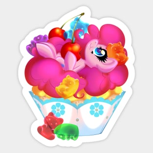 PonyCake Pinkie Pie Sticker